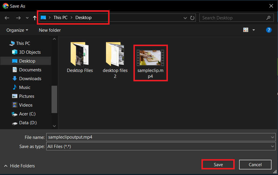 How To Reduce Video Quality Online with ezyZip: Step 4