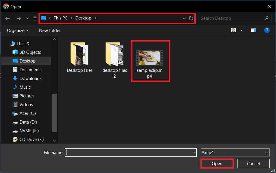 How To Reduce Video Quality Online with ezyZip: Step 2