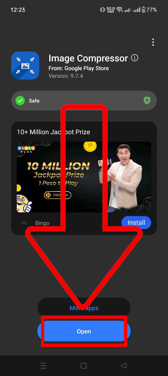 Cara Menggunakan Kompresor Video Mobile: Langkah 1