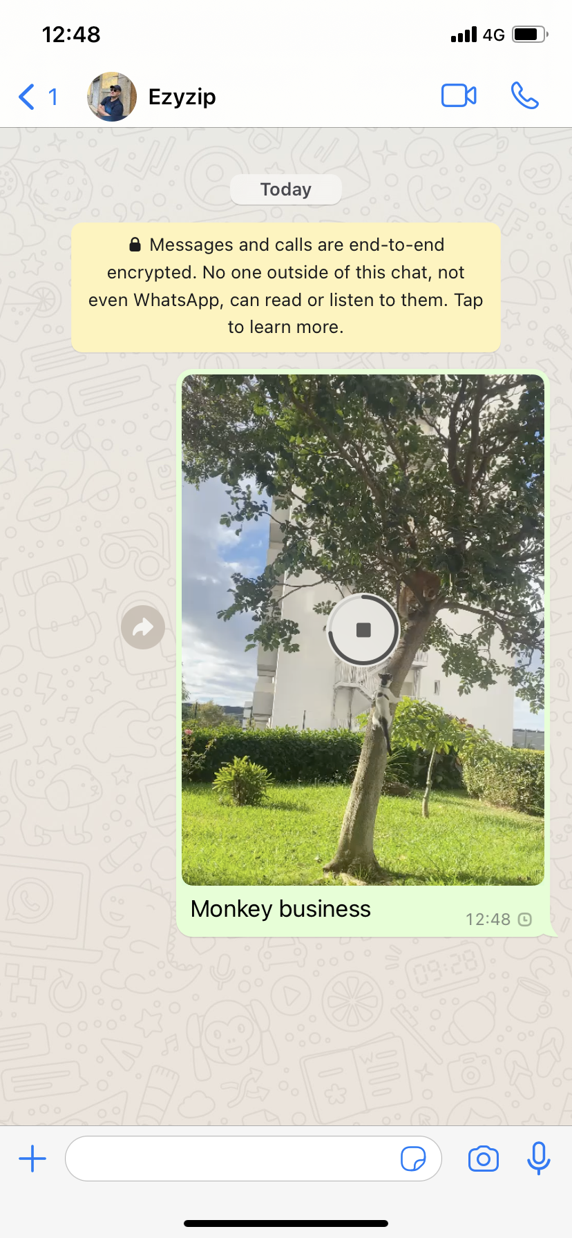 Cara Menggunakan Fitur Bawaan WhatsApp: Langkah 3