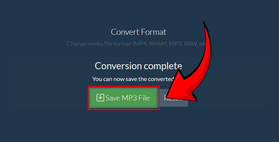 How to Convert CAF Files Using ezyZip Media Converter: Step 7
