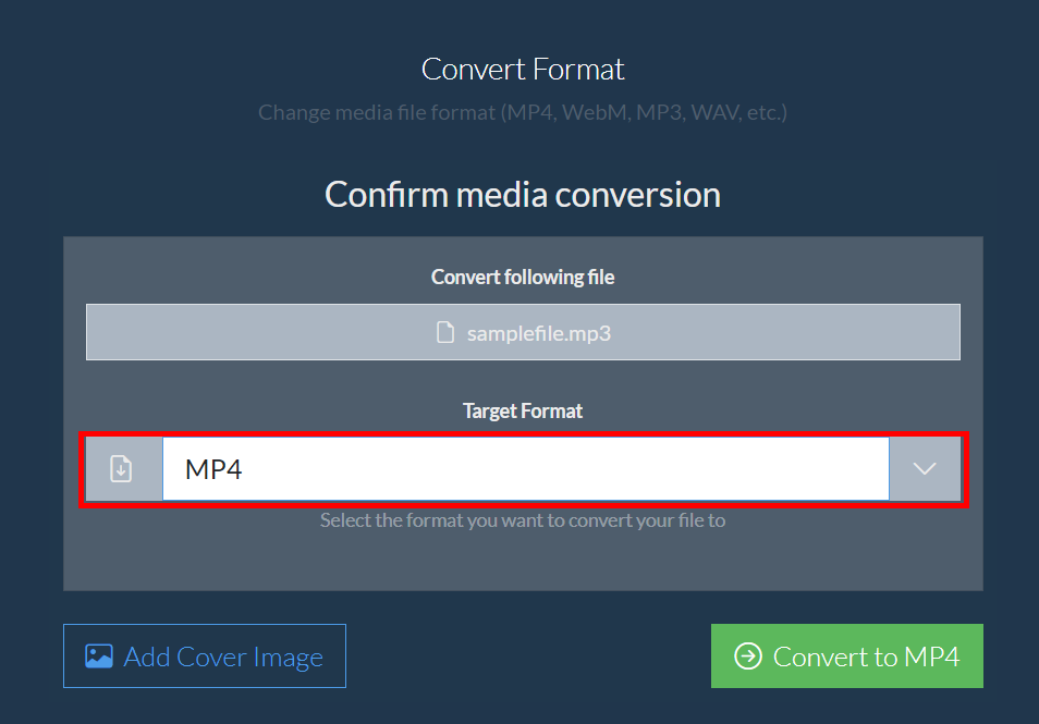 How to Convert Media Files Using ezyZip Media Converter: Step 5