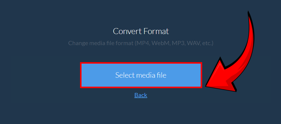 How to Convert WEBM to MP4 Using ezyZip Media Converter: Step 3