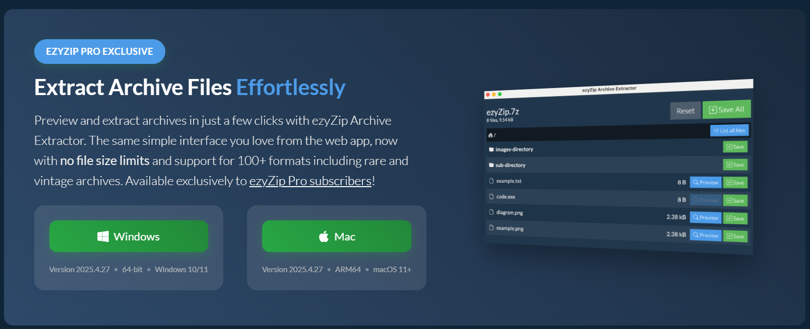 How To Open RAR Files Using ezyZip Archive Extractor: Step 1