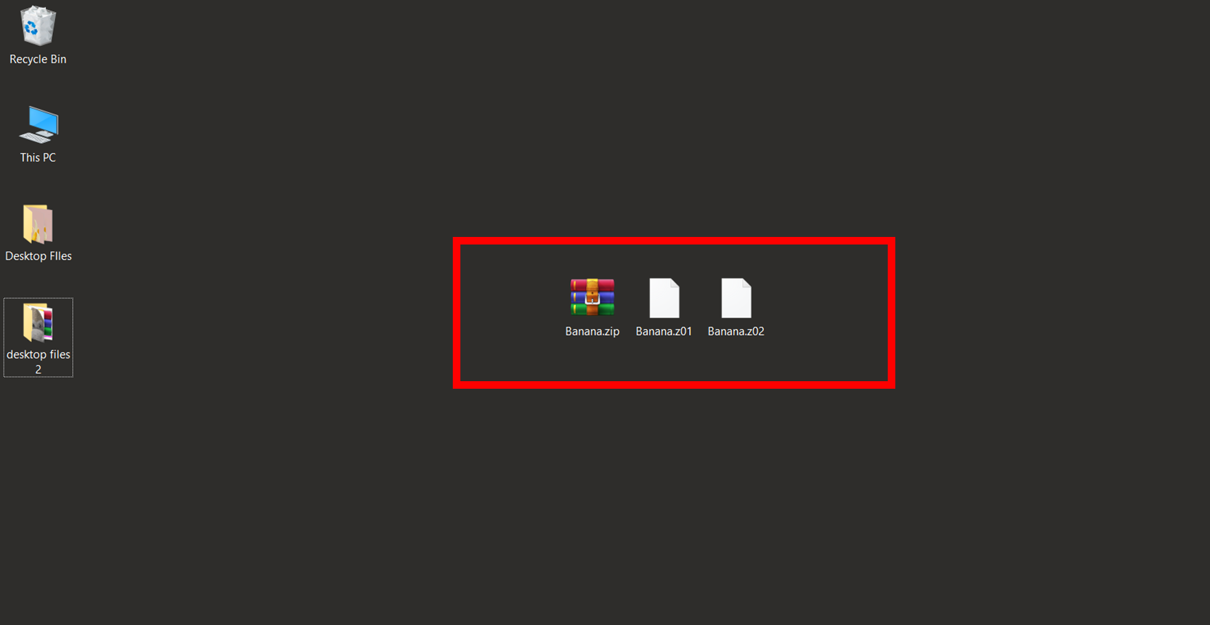 How To Split ZIP Files into Smaller Files Using WinRAR: Step 6