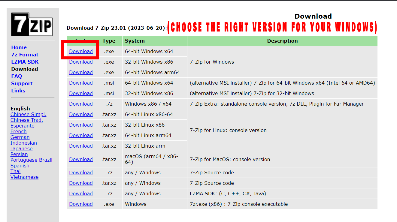 How To Open JAR Files Using a Decompression Tool: Step 1