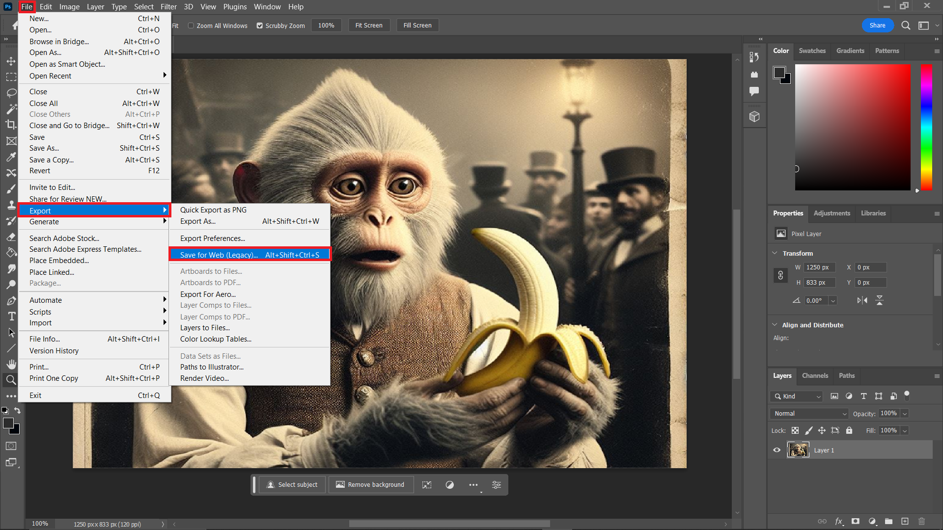 How To Use Photoshop on Windows: Step 4