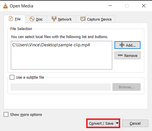 How To Reduce Video File Size on Windows: Step 2