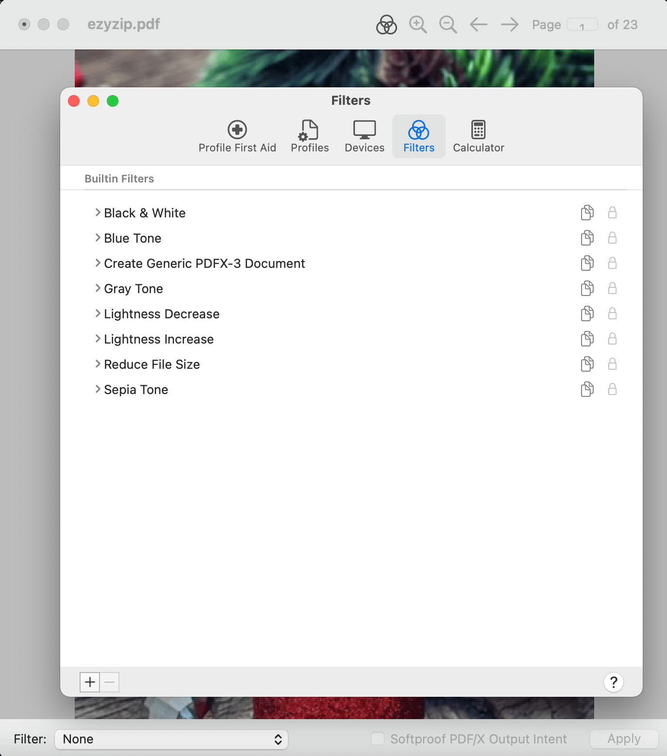How To Use ColorSync Utility on Mac: Step 4