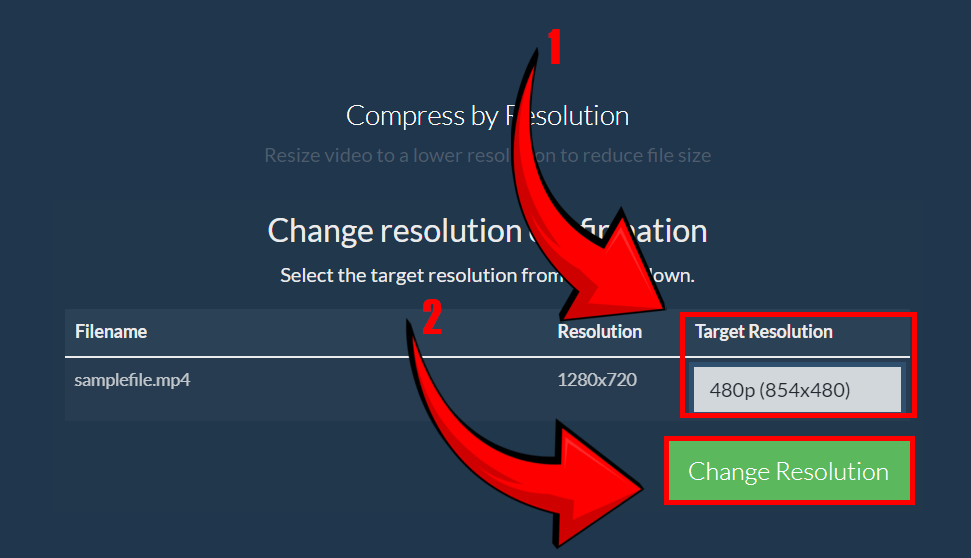 How To Reduce Video Quality Using ezyZip Media Converter: Step 4