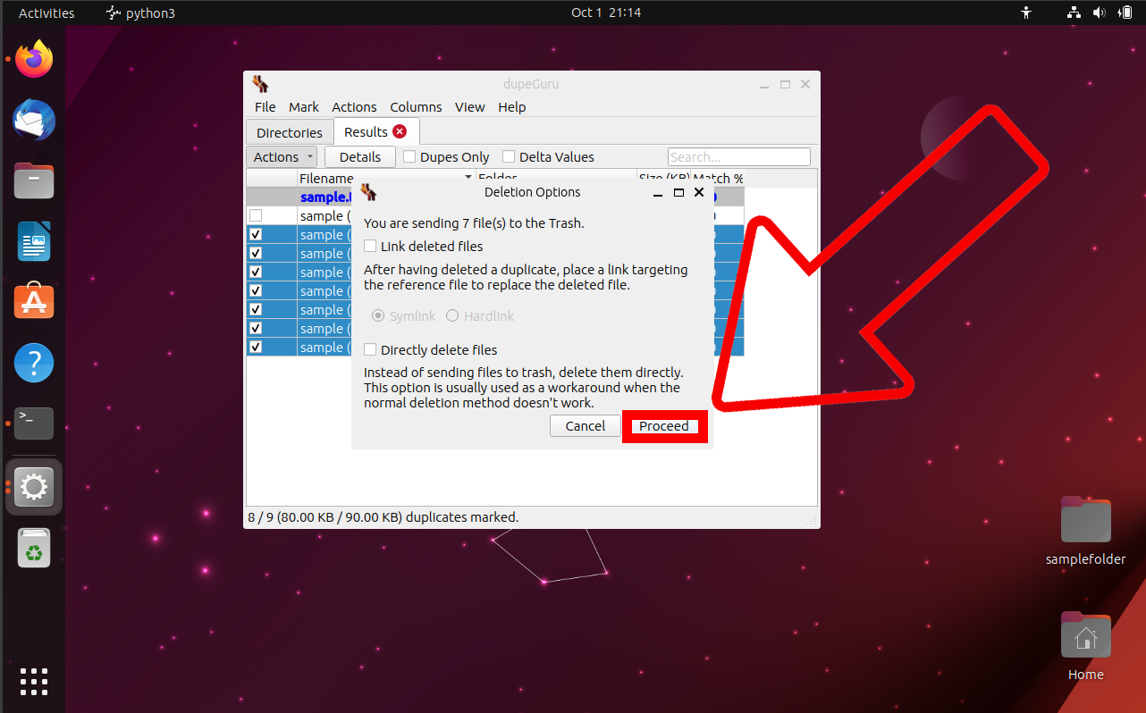How To Use DupeGuru to Remove Duplicate Files: Step 6