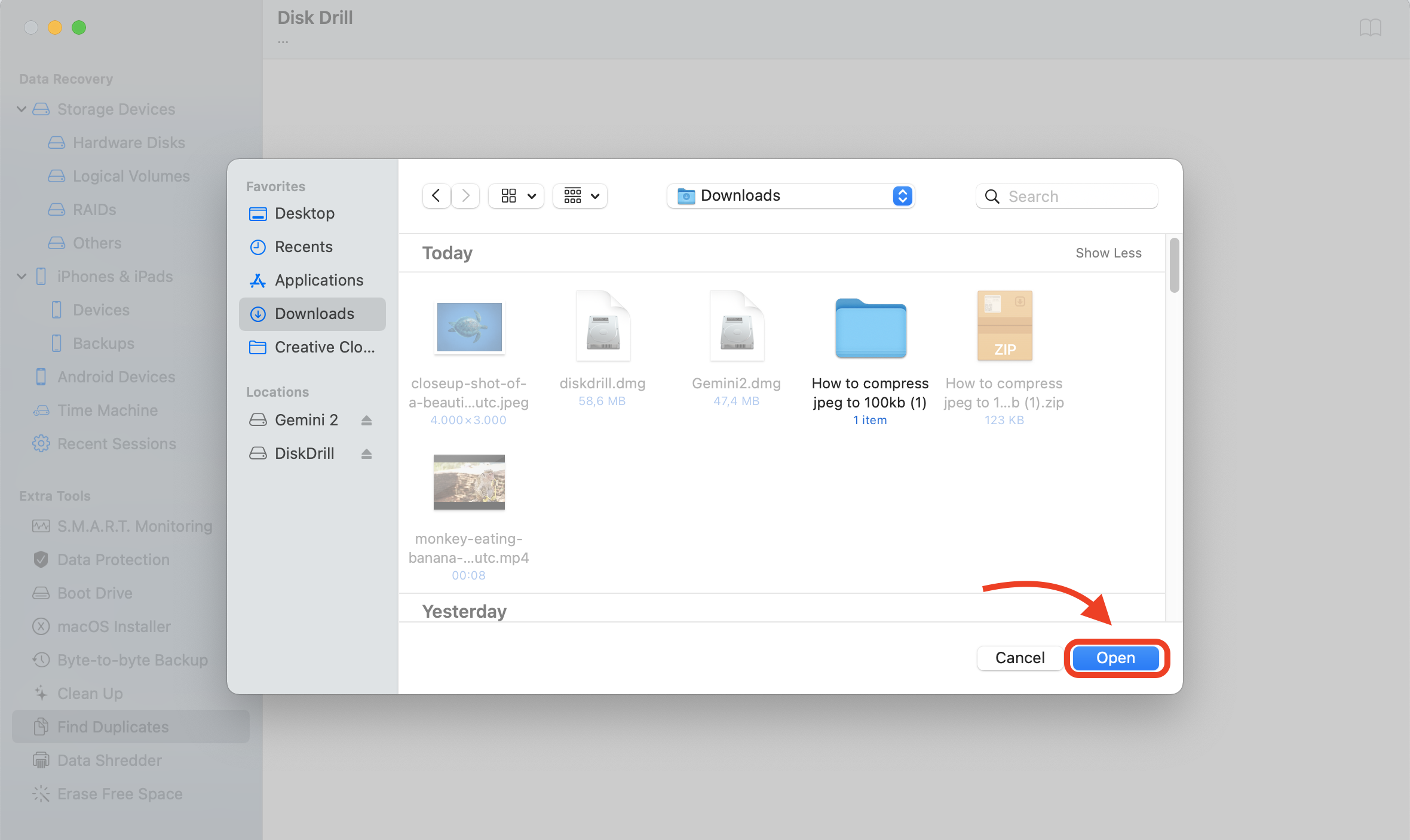 How To Use Disk Drill to Eliminate Duplicate Files: Step 4