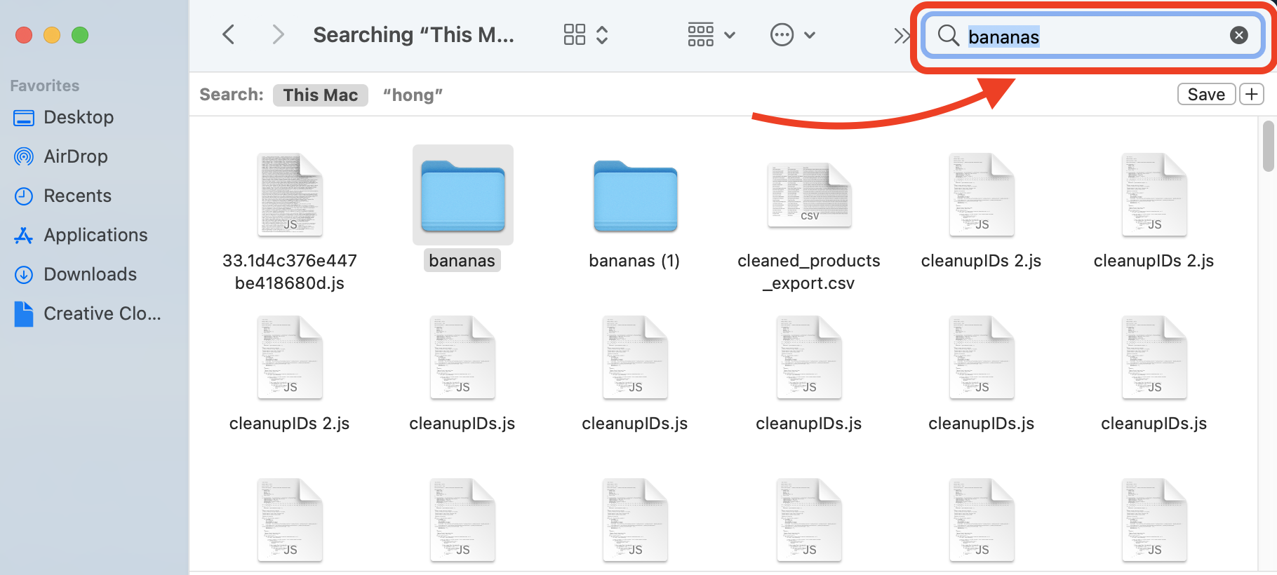 How To Use Finder to Locate Duplicate Files: Step 2