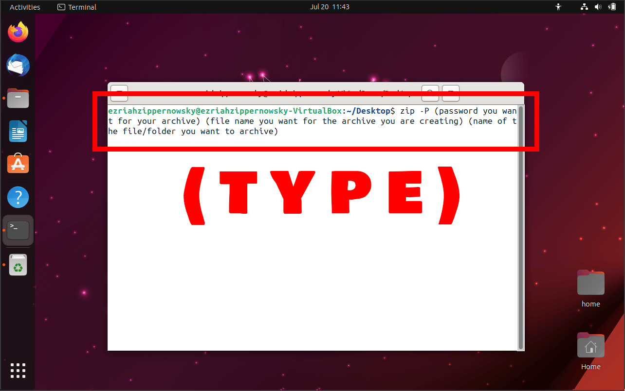 How To Delete Files from a Zip Archive: Step 1