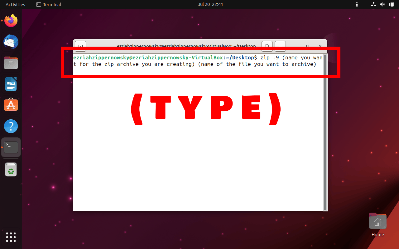 How To Zip Files with More Compression: Step 1