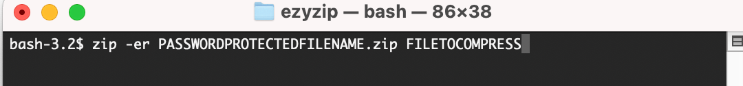 How To Add Password To ZIP File Using Mac: Step 3