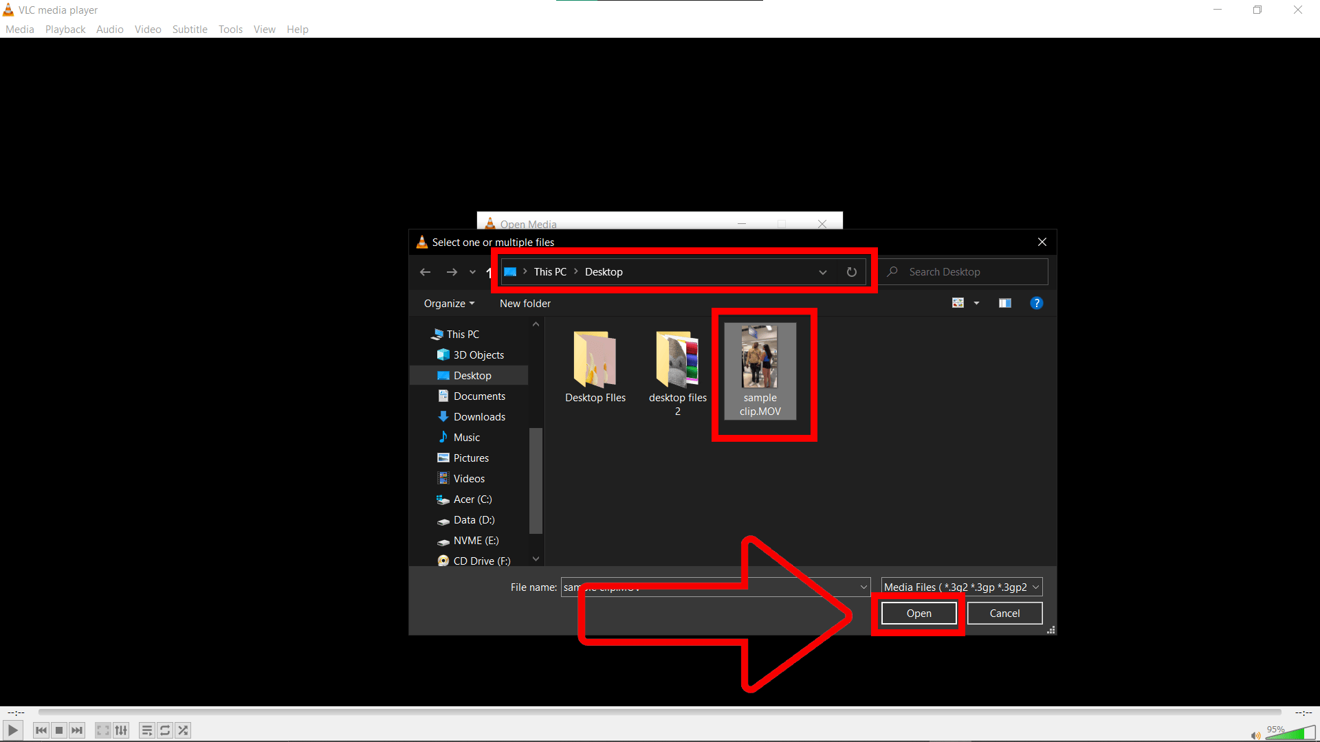 How To Compress Video Files For Free Using VLC Media Player: Step 3