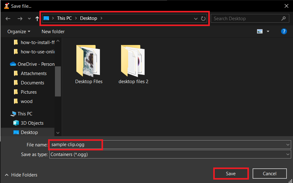 How To Compress on Windows Using VLC Media Player: Step 5