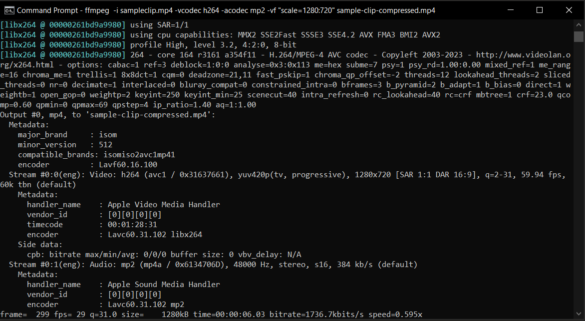 How To Customize Compression by Adjusting Resolution: Step 1