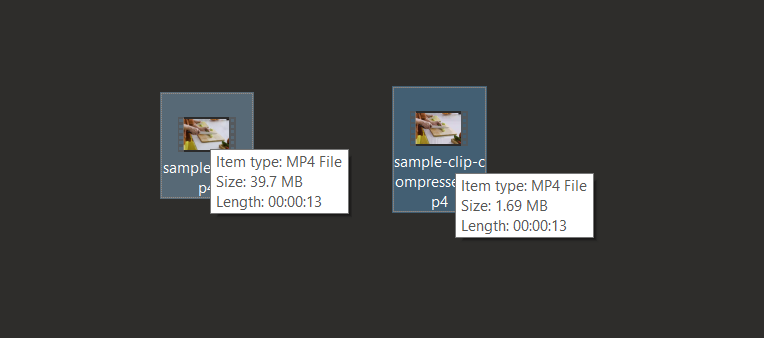 How To Customize Compression Using Bitrate: Step 1