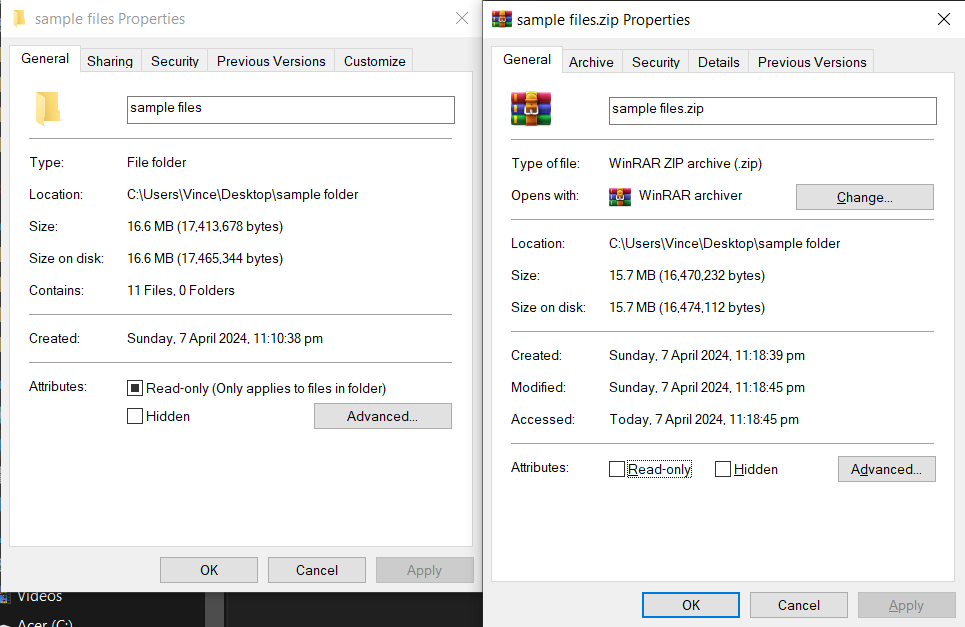 How to Compress with 7zip Using Windows File Explorer: Step 4