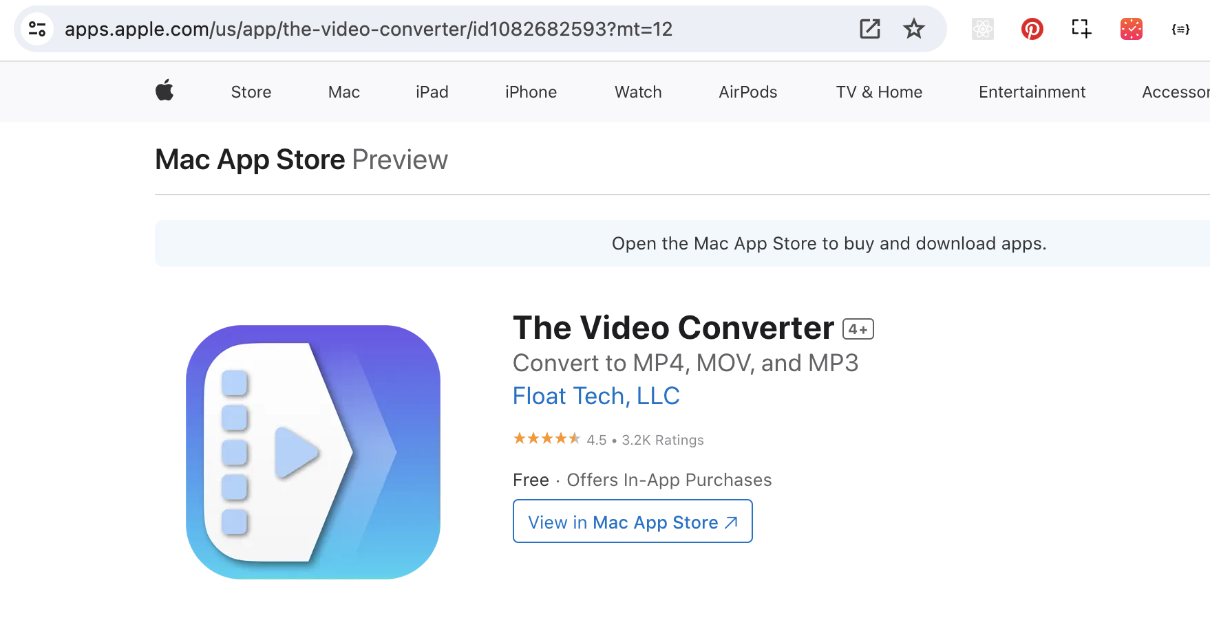 How to Convert 3GP to MP4 in Mac: Step 1