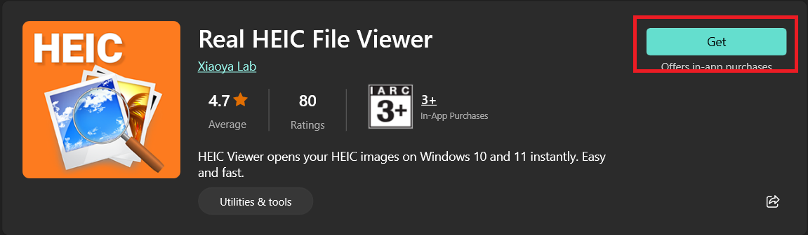 How To Convert HEIC to PDF on Windows: Step 1