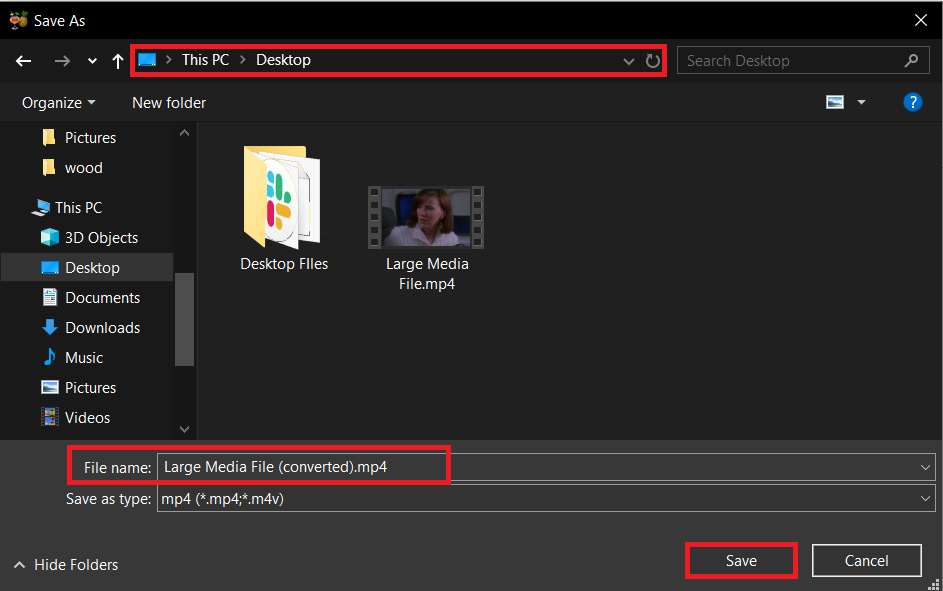 How To Convert Large Media Files on Windows Using HandBrake: Step 3