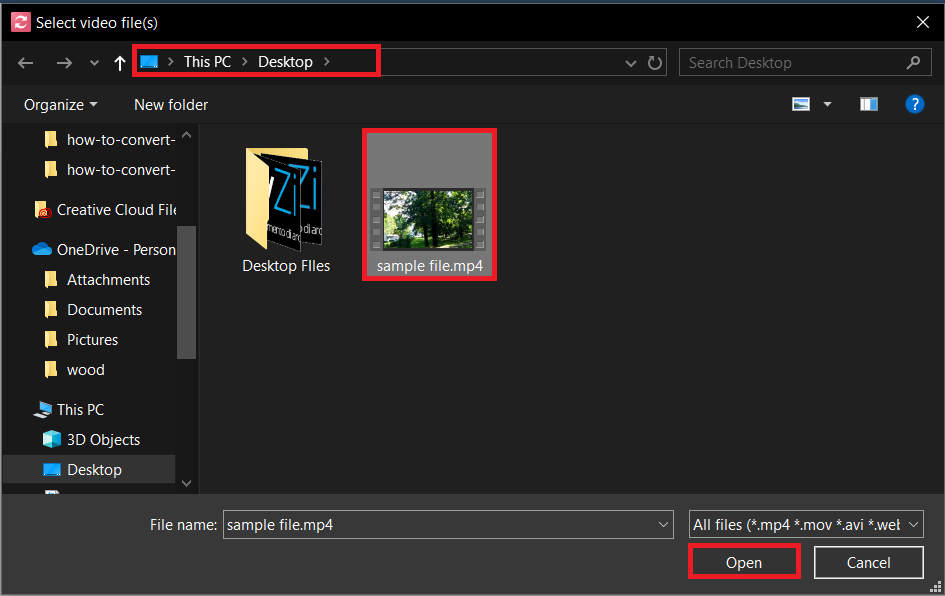 How To Convert MP4 to MP3 Using Icecream Video Converter on Windows: Step 3