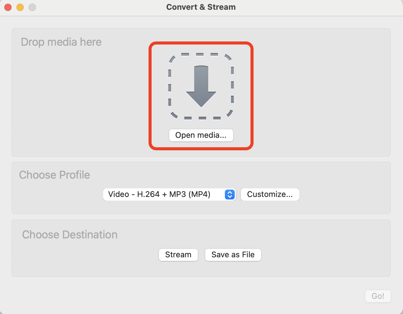 How To Convert MP4 to MP3 Using VLC on Mac: Step 3