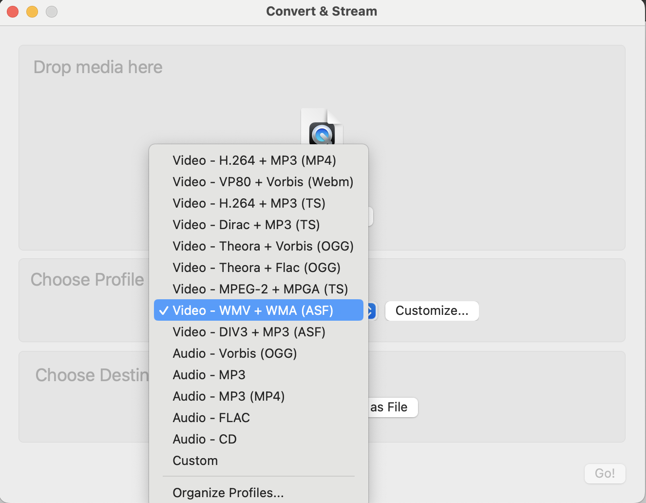 How To Convert MPEG to WMV on Mac: Step 3