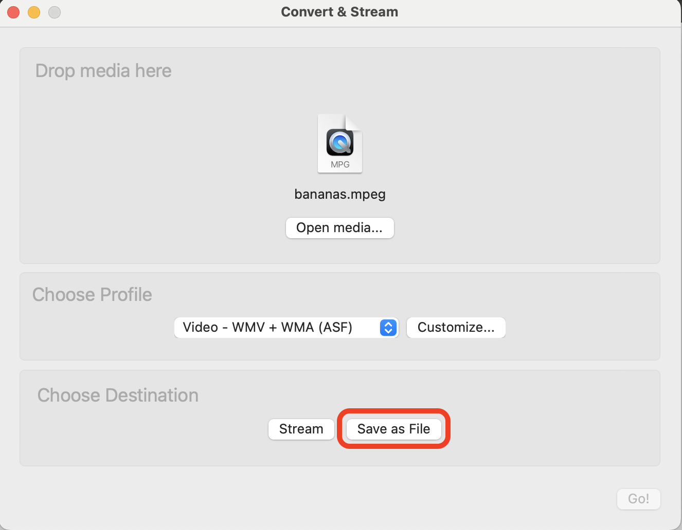 How To Convert MPEG to WMV on Mac: Step 4