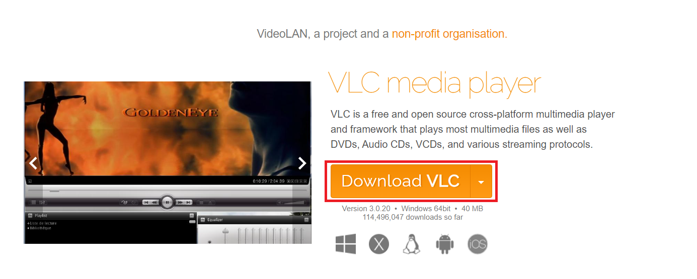 Convert Using VLC Media player on Windows: Step 1