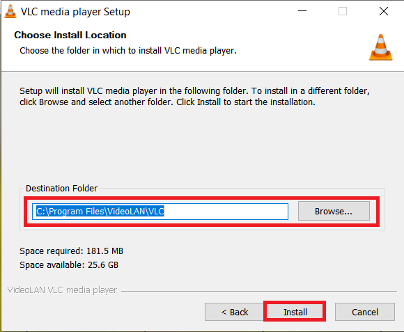 Convert Using VLC Media player on Windows: Step 1