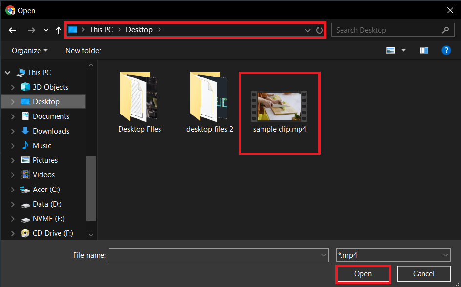 How To Convert Videos to Different Formats Using ezyzip: Step 3