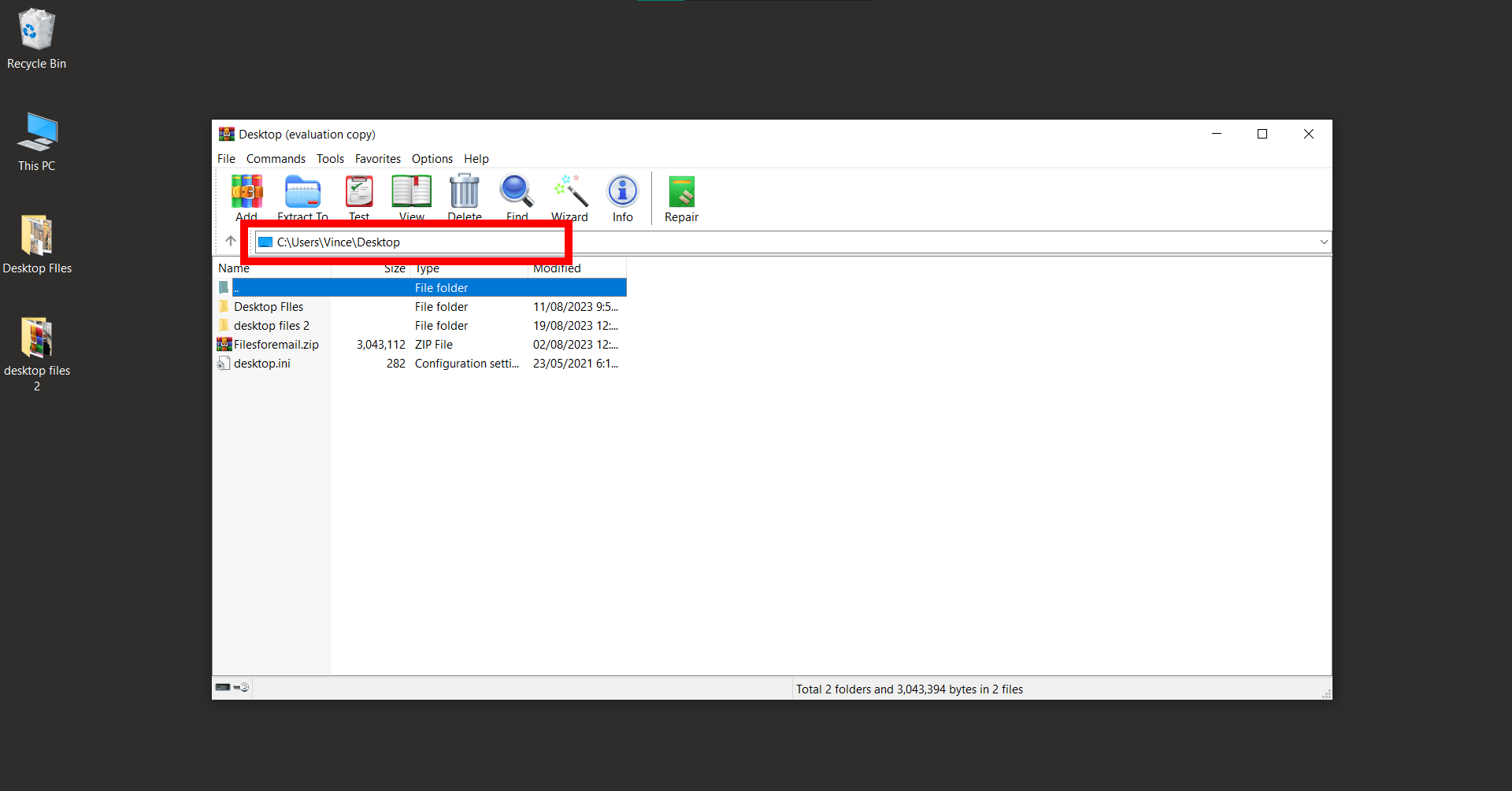 How To Convert ZIP to Another Archive Format: Step 2