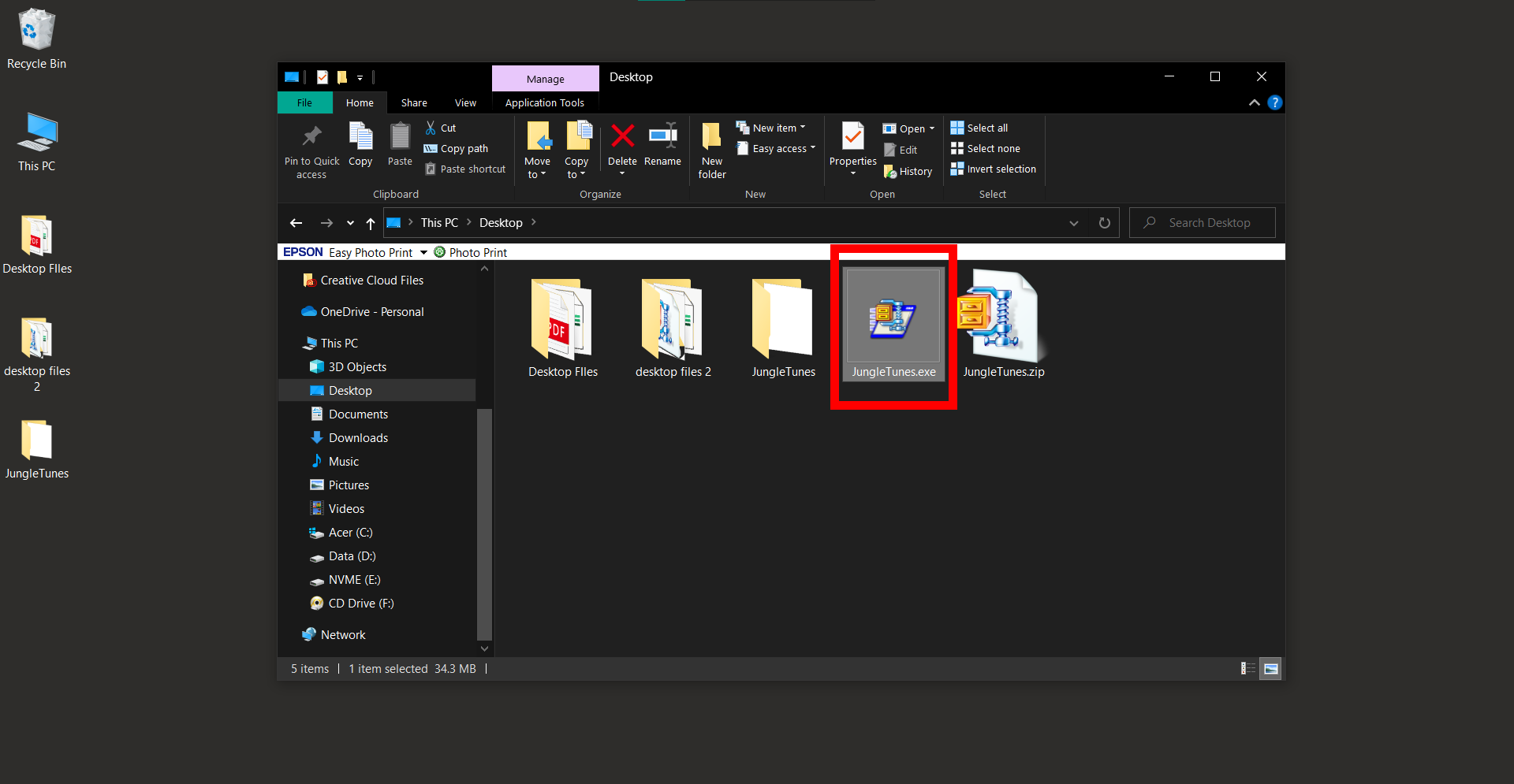 How To Create SFX Files Using WinZip: Step 8