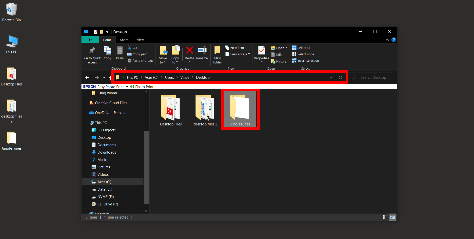 How To Create SFX Files Using WinZip: Step 2