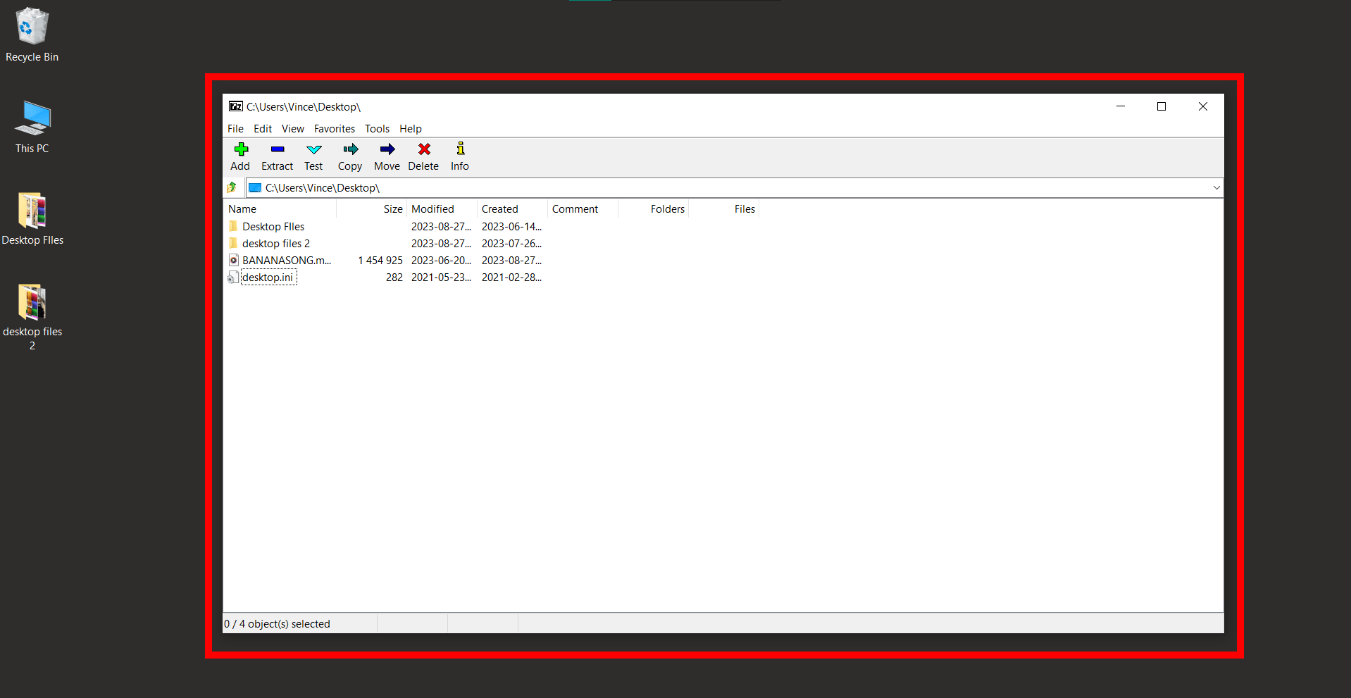 Encrypting 7z Files on Windows Using 7-Zip: Step 2