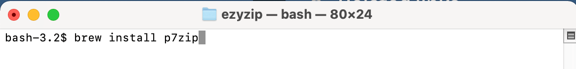 How To Use Terminal to Extract 7Z Files: Step 1