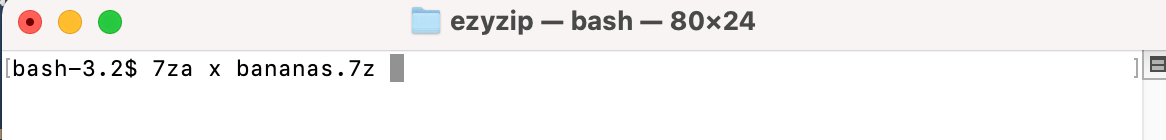 How To Use Terminal to Extract 7Z Files: Step 3