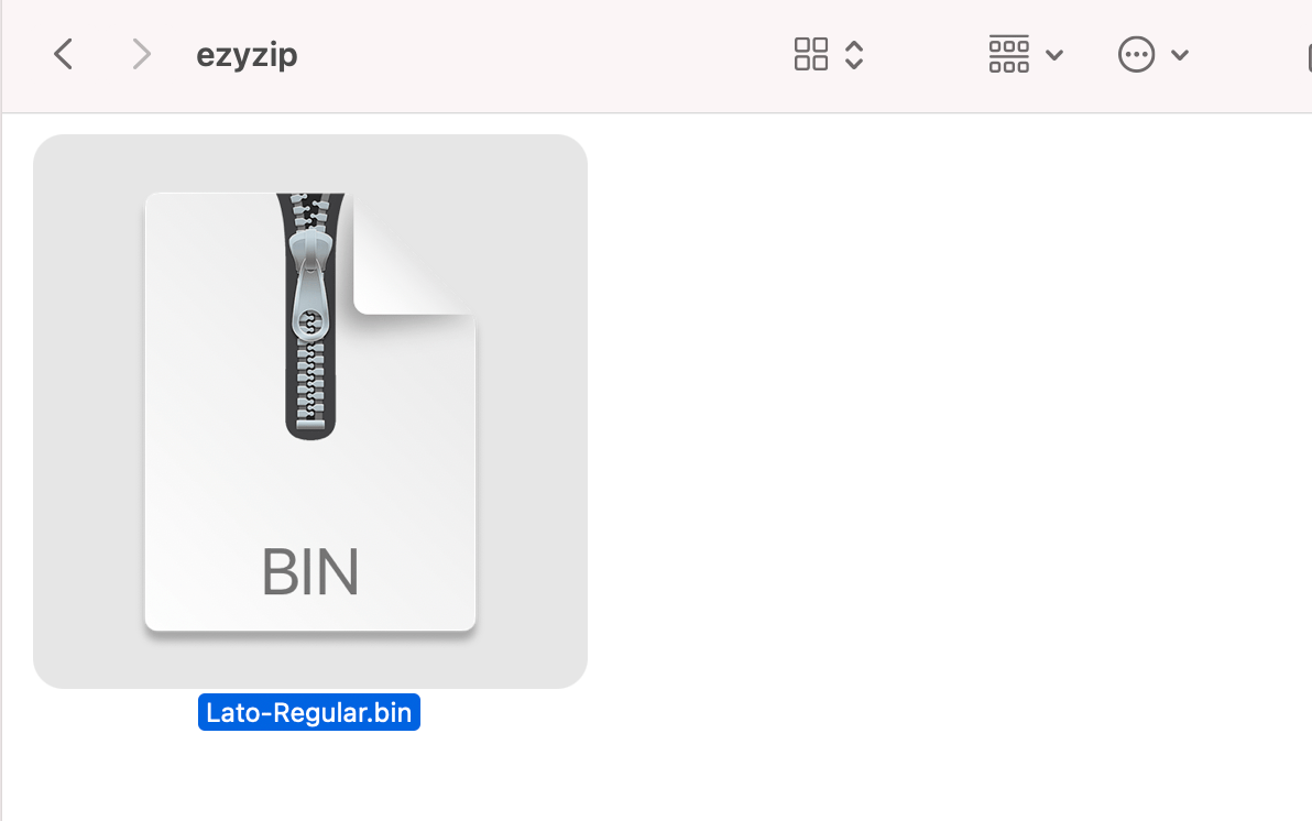 How To Extract BIN Files Using Archive Utility on MacOS: Step 1