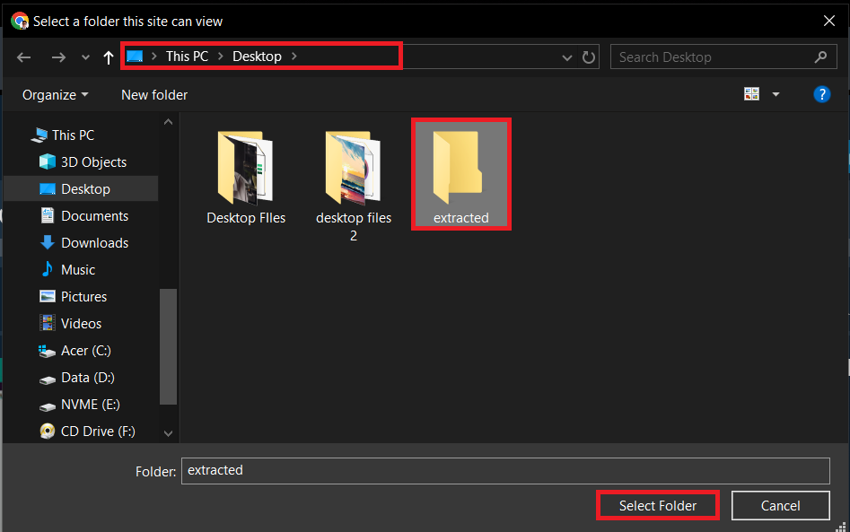 How To Extract APK Files Online: Step 3