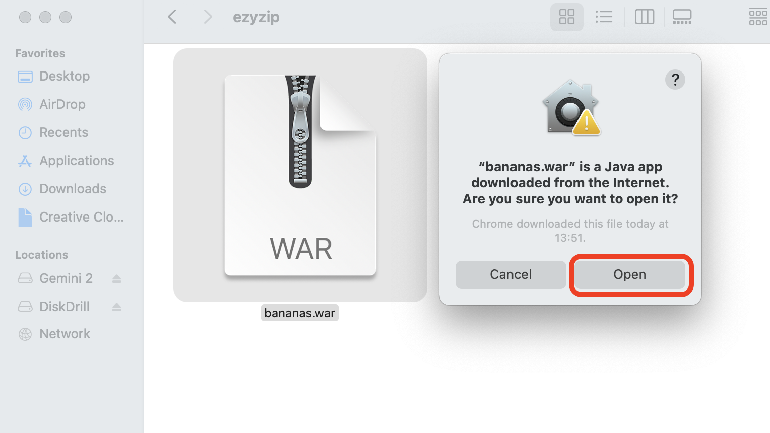 How To Extract WAR Files on MacOS: Step 3