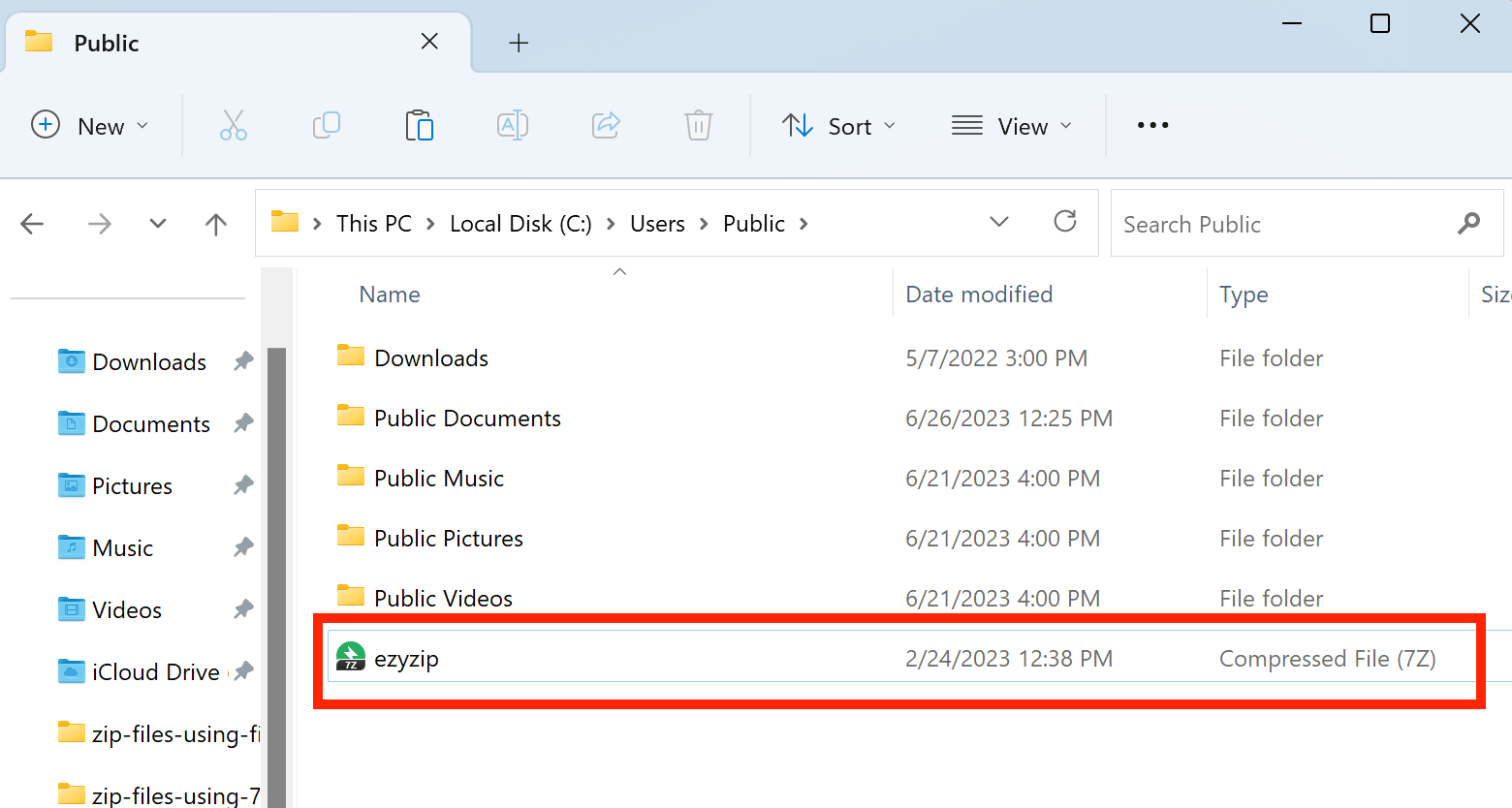How To Open 7Z Files Using Bandizip: Step 3