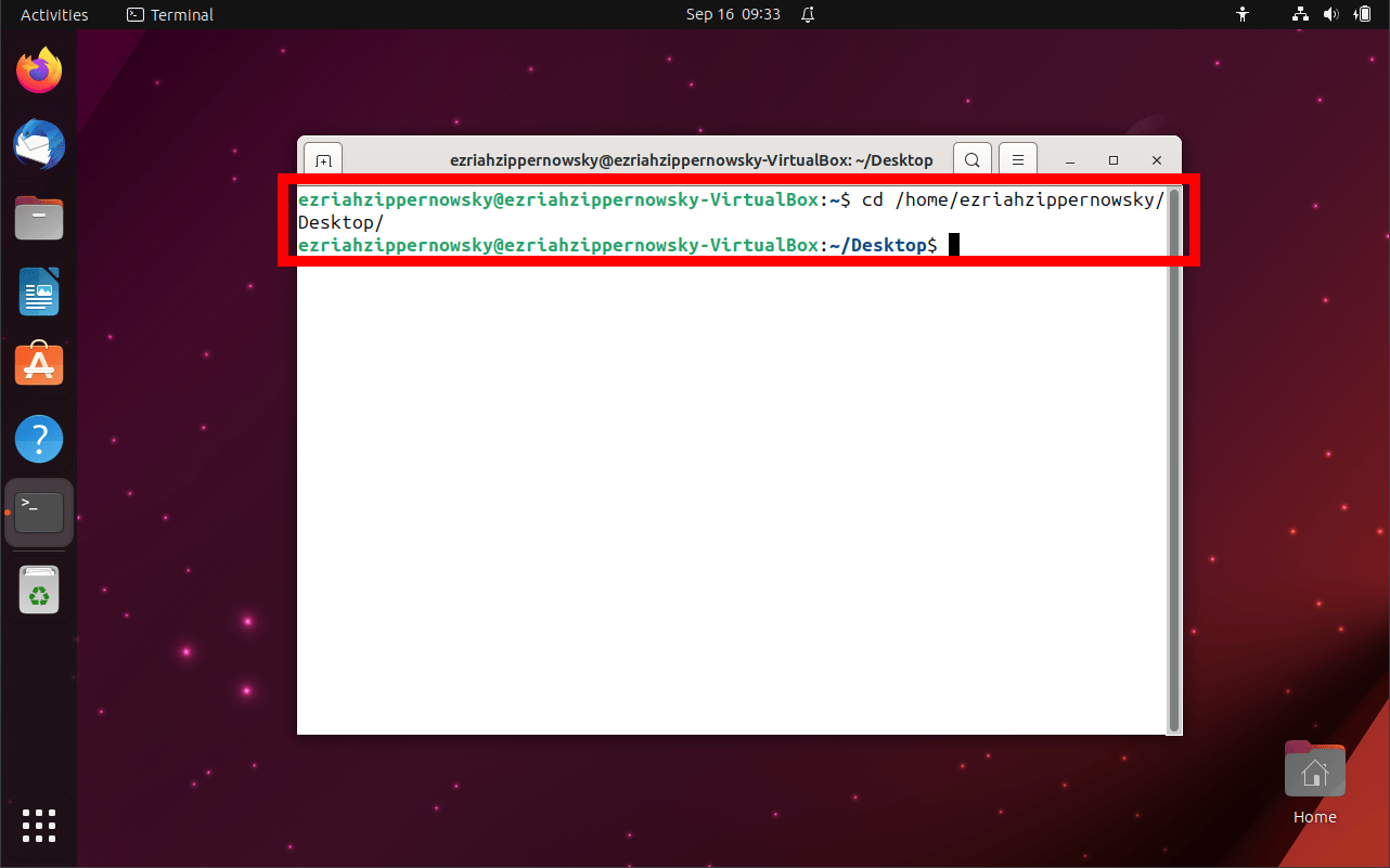 How To Open TAR Files on Linux: Step 2