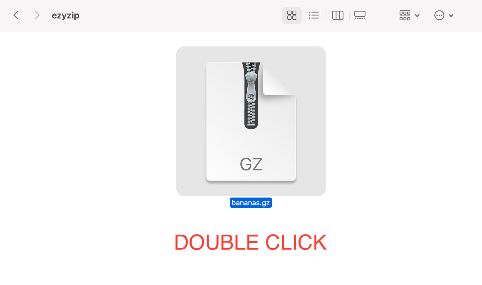 How To Open GZ Files on macOS: Step 1