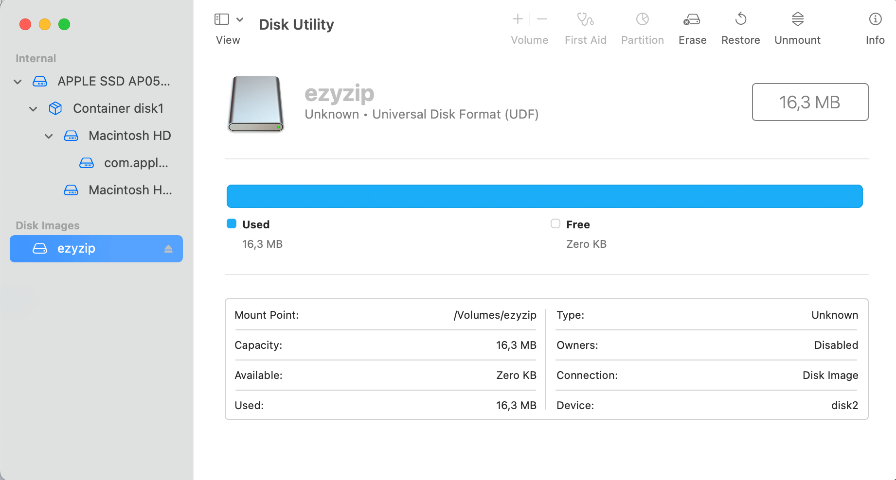 How To Open ISO Files Using Disk Utility: Step 3