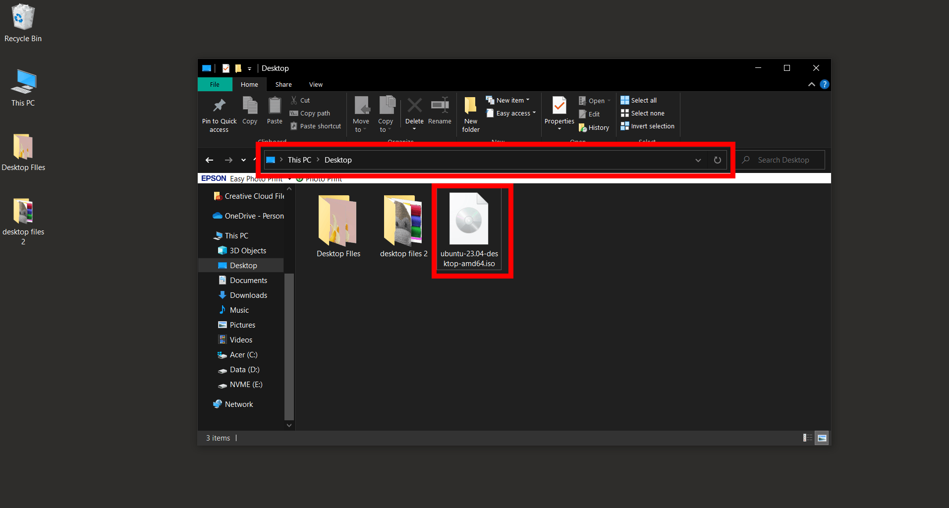 How To Open ISO Files Using Windows Explorer: Step 1