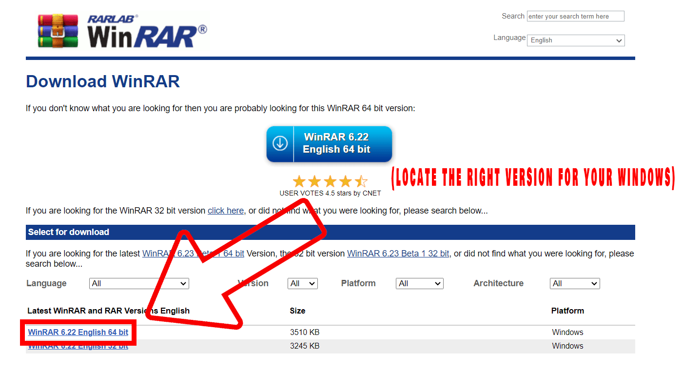 How To Open JAR Files Using WinRAR: Step 1